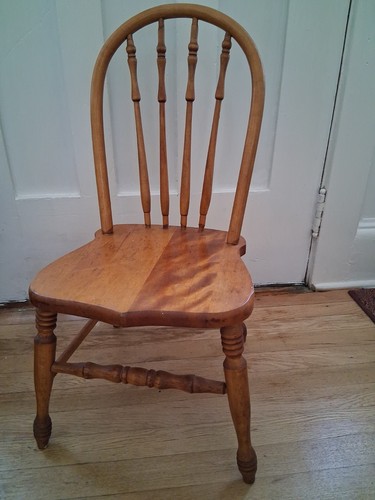 Vintage child wooden chair - vintage,