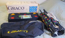 Vintage 1990s Graco, Pack-N-Play Sport Playpen Baby Toddler W/Carrying Bag & BOX