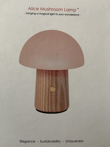 Gingko alice mushroom - alice, lamp