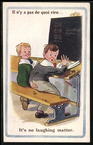 Artist postcard two - two, boys