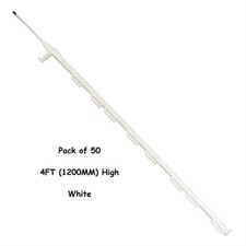 Electric Fence Poly Posts 4ft