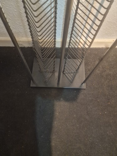 Storage rack black - cd, rack,