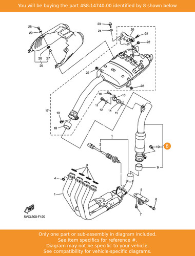 Yamaha catalyst assy - catalyst,