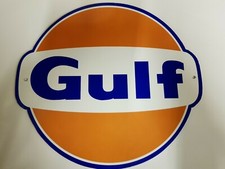 Gulf shape 14" x 13" metal