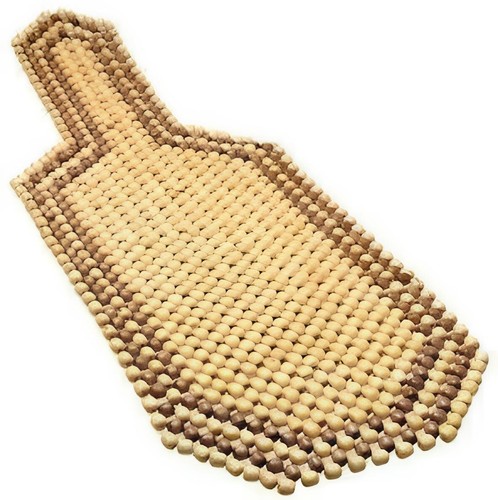 Olive wooden bead car van - olive,