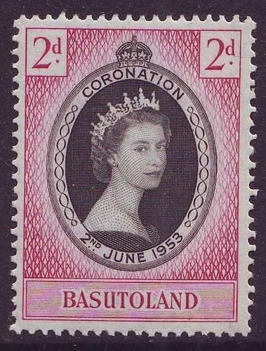 Basutoland 1953 coronation - basutoland,
