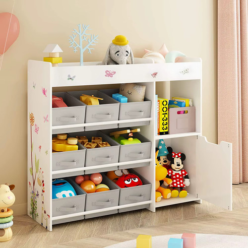 Kids toy storage shelf - toy, 9