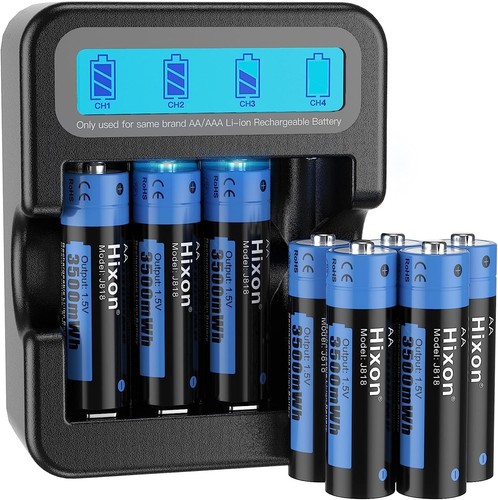8pack 3500mwh rechargeable - 8pack,