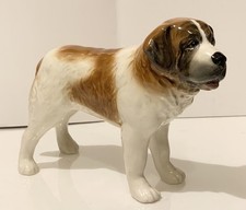 Vintage St Bernard Dog ceramic
