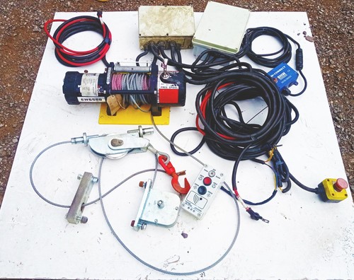 Winch ton 24v max bhw - winch,