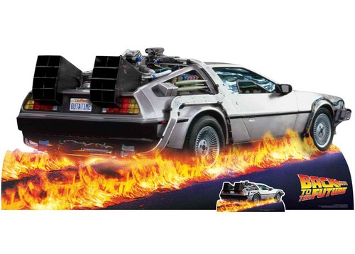 Delorean time machine car - delorean,