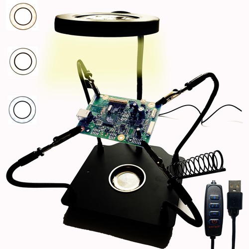 Soldering station helping - station,