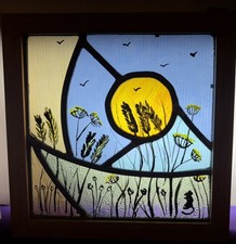 Hand Painted Stained Glass
