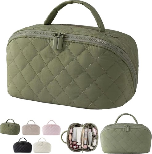 Travel makeup bag - makeup, bag,wide