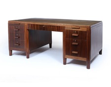 English Art Deco Walnut