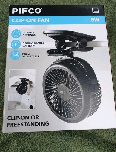 Pifco clip fan usb - clip,
