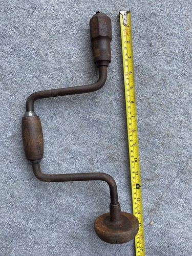 Vintage hand brace - brace, drill