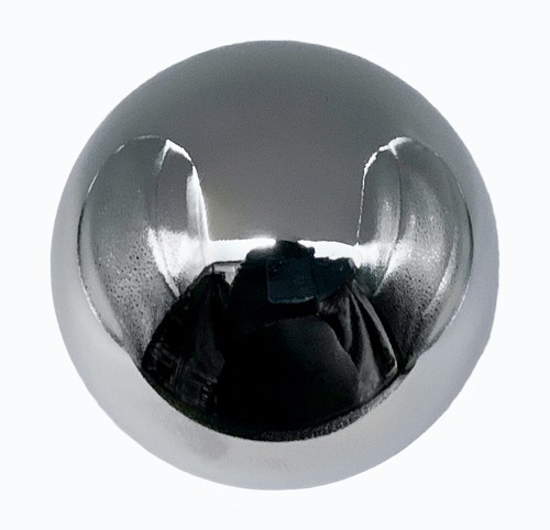 Chrome round gear - chrome, shift