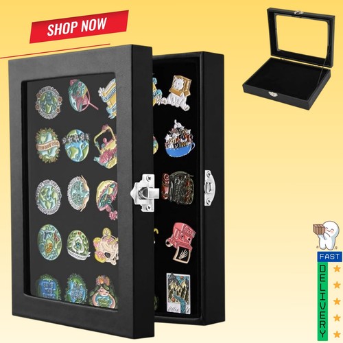 Pin badge display case - pin,