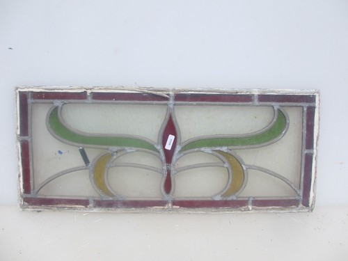 Antique stained glass - antique, window