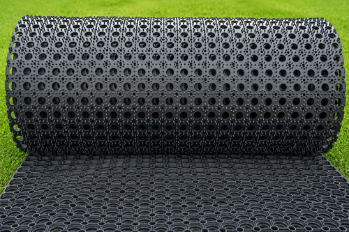 Rubber grass mat - rubber,