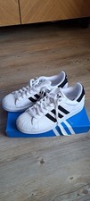 Adidas Adi Superstar mens black and white sneakers UK size 9