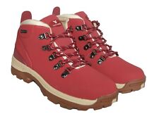 LADIES DARK PINK LACE-UP