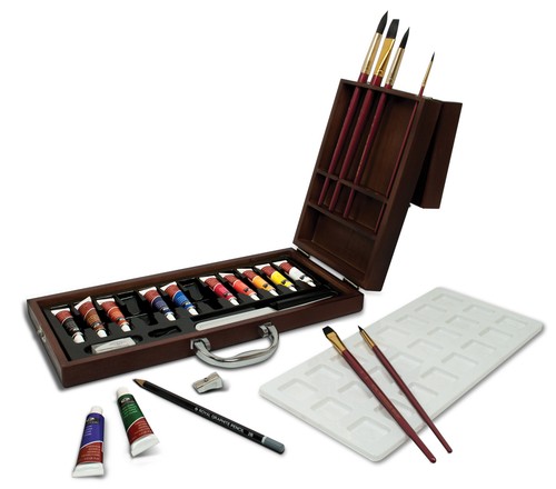 Watercolour paint painting - paint,