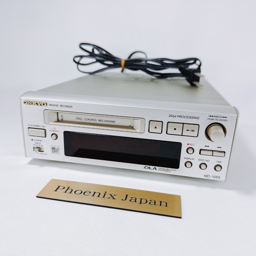 Onkyo 105x mini disc - md,