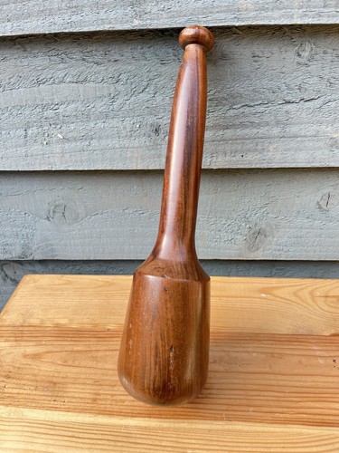 Antique turned treen - turned,