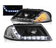headlights for vw passat 3bg b5 fl 2000 2001 2002 2003-2005 daylight black lhd