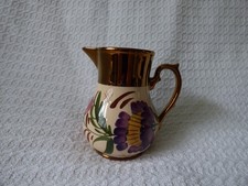 Vintage Wade Harvest Ware Copper Lustre Ceramic Pottery Jug 5”