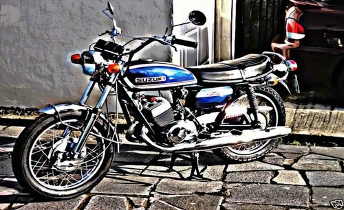 Photo motorbike suzuki - photo,