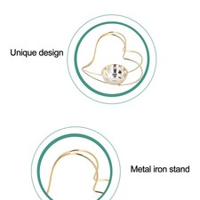 Hanging Planters Wall Ceiling Planters Iron Frame Plant Pot Flowerpot Desk D HOT