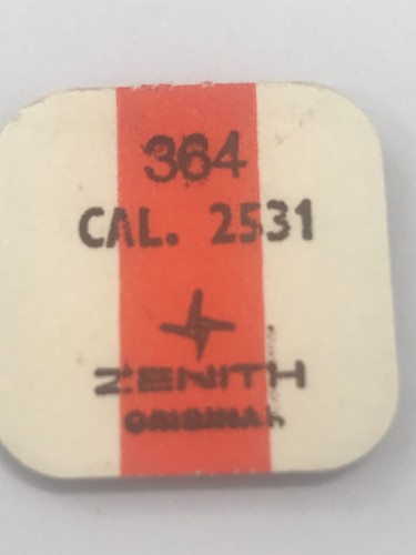 Zenith movado cal 2531 - movado, cal.2531