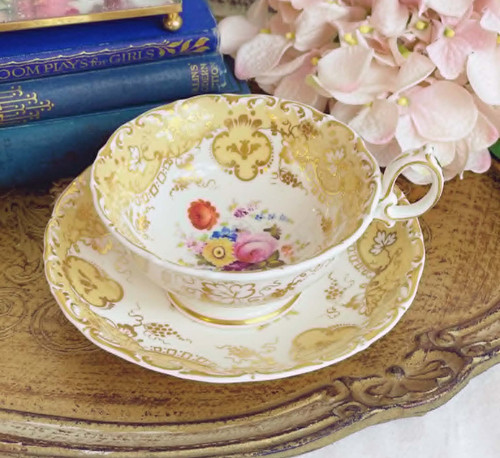 Antique minton shape teacup - antique,