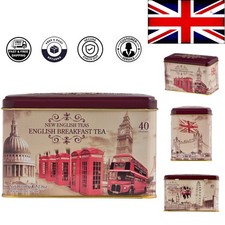 Vintage London Tea Tin with 40