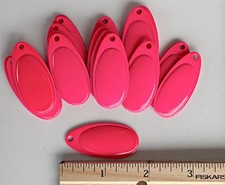 Pkg of 25 each Size 5 Premium .032 gauge French Blades/Glow (Luminous) Hot Pink