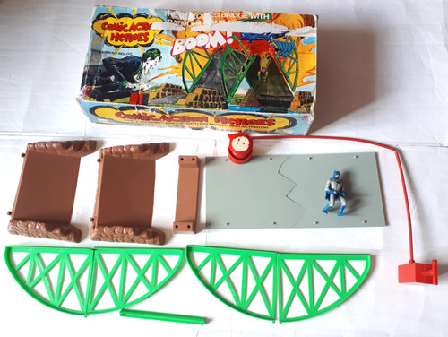 Vintage batman exploding - batman,