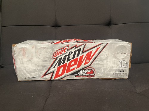 Mountain dew diet - mountain, red