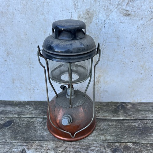 Vintage metal storm lantern - storm,