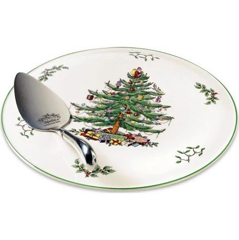 Spode christmas tree cake - tree,