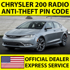 ✅CHRYSLER 200 CAR RADIO