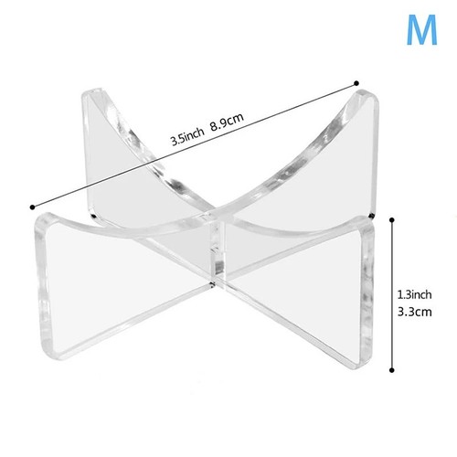 Acrylic football display - 1-3x,