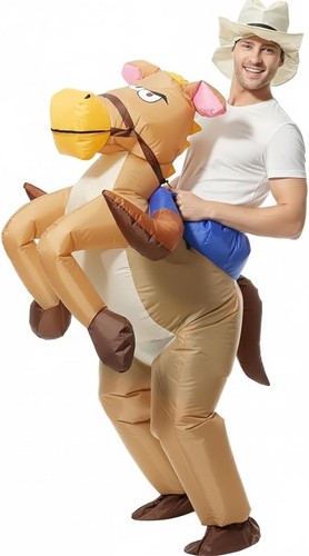 Inflatable horse costume for - horse,