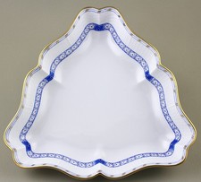 RARE HEREND BLUE GARDEN LARGE