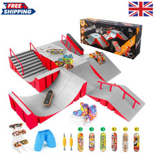 Mini Finger Skateboards Ramp Accessories Set, Fingerboard Skate Park Ramp, DIY