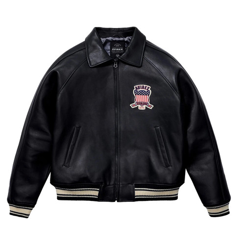 Avirex men black - black, real