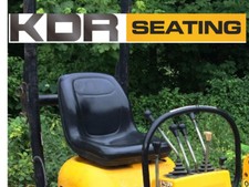 JCB Digger Dumper Mini Micro Excavator All Weather Pan Seat - Milsco XB180 Style