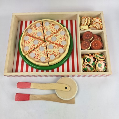 Melissa doug wooden pizza - doug,
